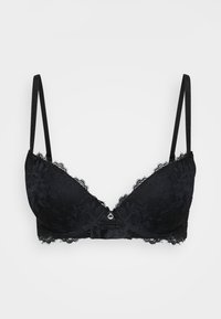 REMOVABLE PADS LOOP - Push-up melltartó - black