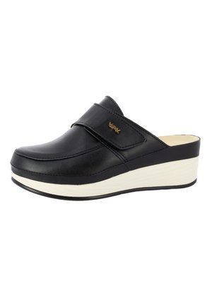 LARA NAPPA - Heeled mules - schwarz