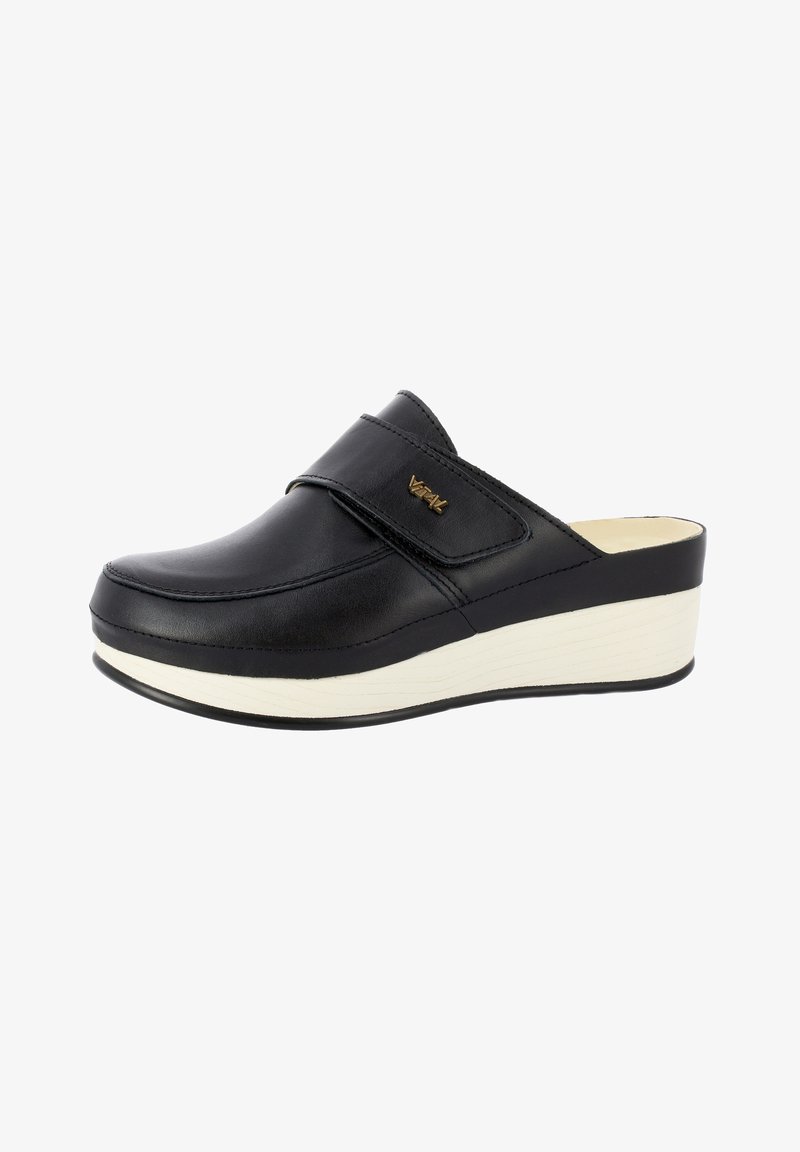 Vital Schuhe LARA NAPPA - Ciabattine con tacco - schwarz