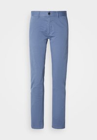 Unselected, open blue