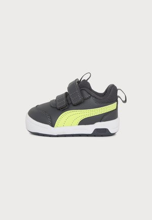Puma MULTIFLEX UNISEX - Παπούτσι προπόνησης - moody gray/light lime