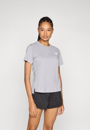 FLEX SHORT SLEEVES TEE - Sport T-shirt - pale grey heather
