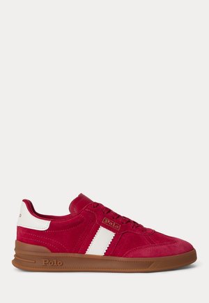 Polo Ralph Lauren, HERITAGE AERA SUEDE SNEAKER - Sneakers - classic red