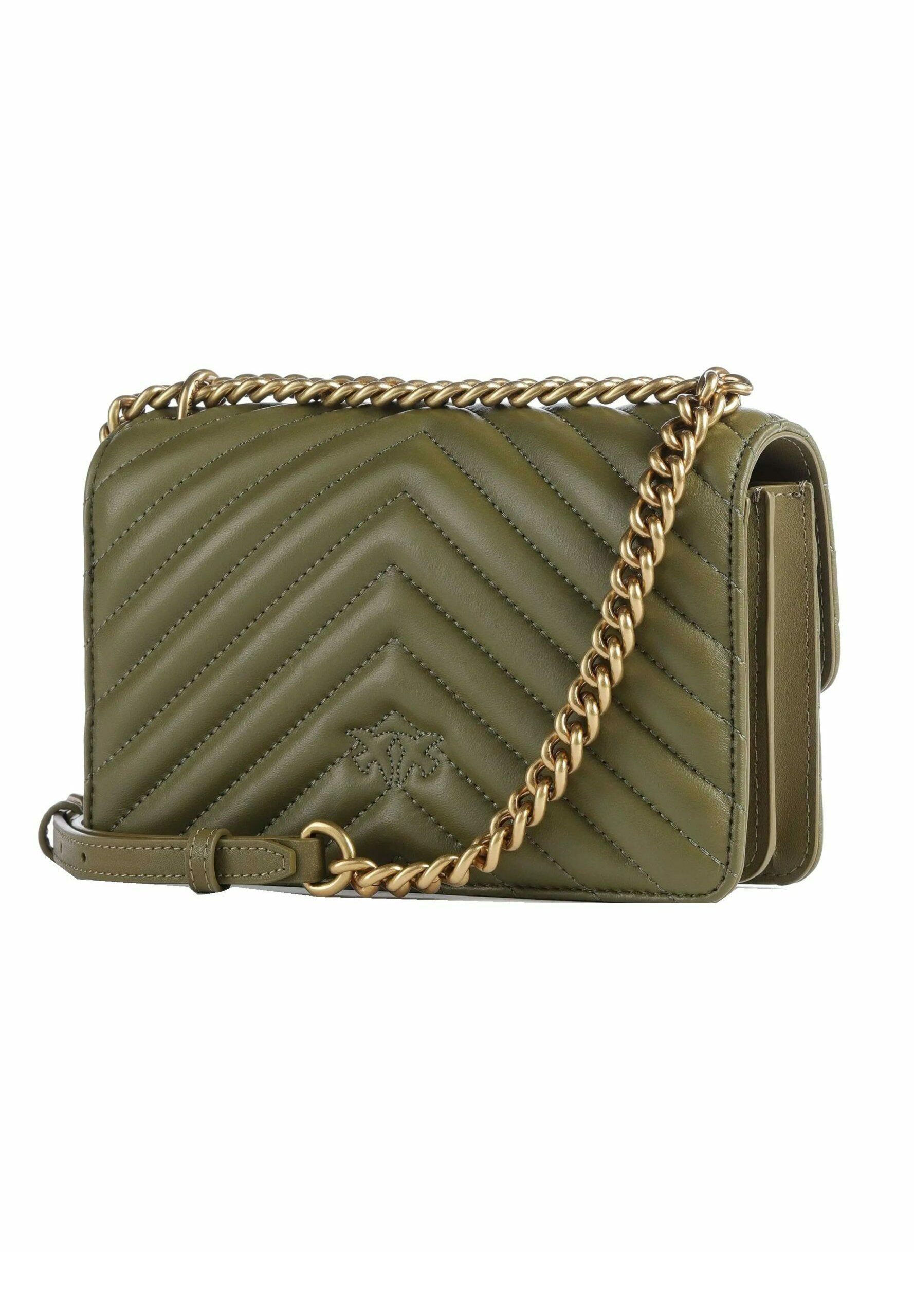 Pinko LOVE ONE MINI TRACOLLA CHEVRON - Cross body bag