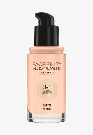 ALL DAY FLAWLESS 3 IN 1 FOUNDATION - Foundation - 55 beige