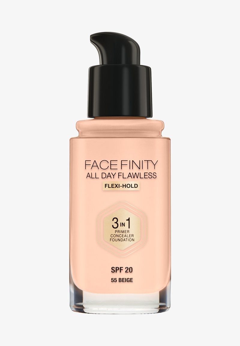 Max Factor ALL DAY FLAWLESS 3 IN 1 FOUNDATION - Foundation - 55 beige