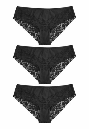 3 PACK - Slip - black