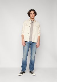 G-STAR DUNDA SLIM STRIPE - Polo krekls - rock ridge