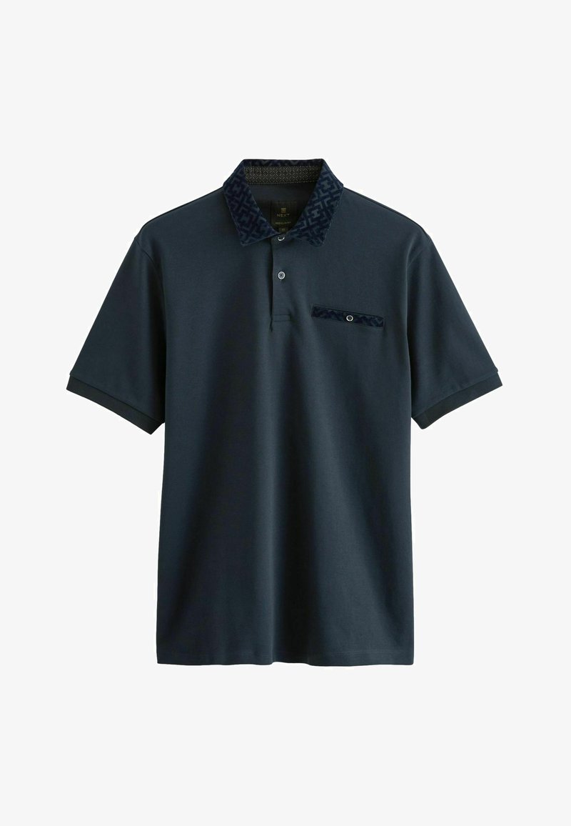 Next SMART COLLAR - Polokošeľa - navy flocked