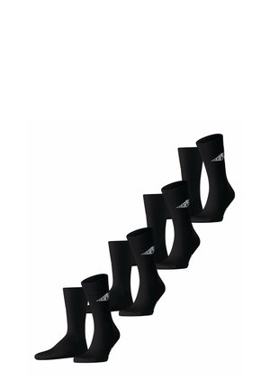 LOGO 4-PACK - Socken - black