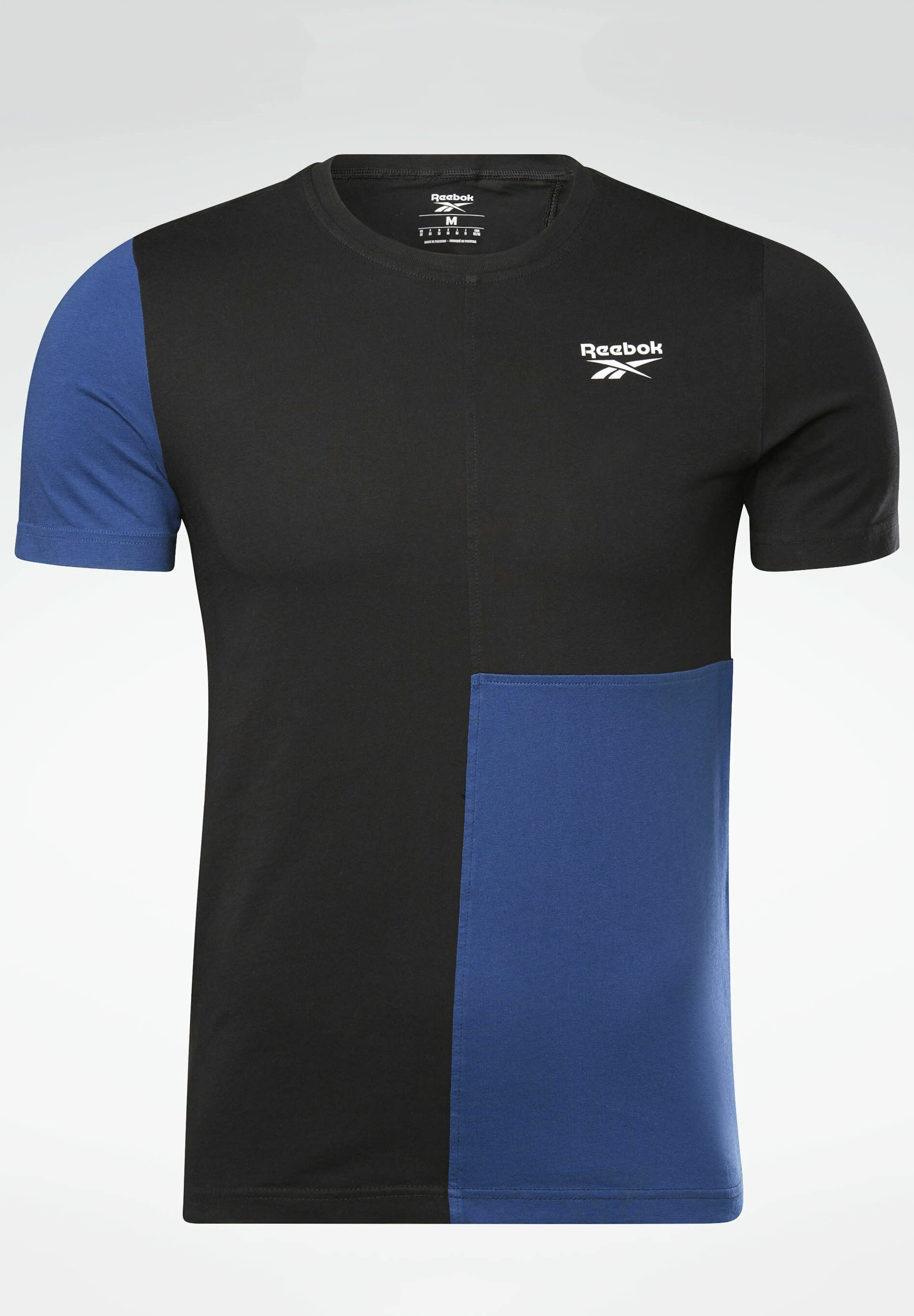 Reebok PANEL - Camiseta estampada - black/negro - Zalando.es
