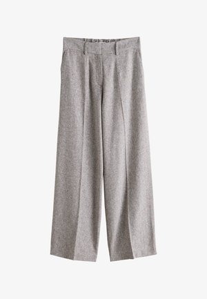 Next, TALL FIT - RICH HERRINGBONE - Pantalon classique - mole