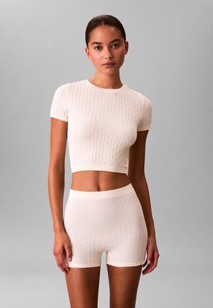 EMBLEM SEAMLESS  - Nachtwäsche Shirt - ivory