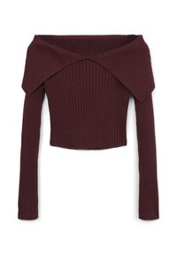 SPALLE SCOPERTE - Maglione - bordeaux