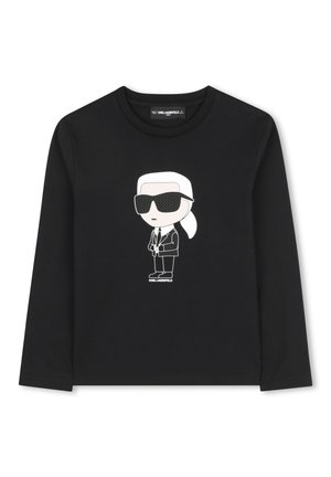 KARL LAGERFELD KIDS Langarmshirt - black