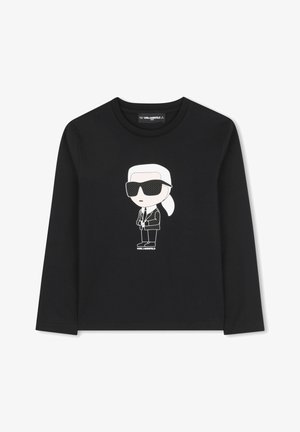 Top dugih rukava - black