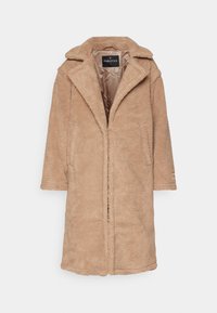 LONG COAT - Fleecejakke - waffle cone