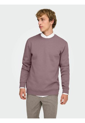 ONSCONNOR LIFE REG CREW NECK NOOS - Športni pulover - twilight mauve