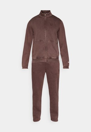 Champion WASH SWEATSUIT FULL ZIP SUIT SET - Trainingsanzug - brown