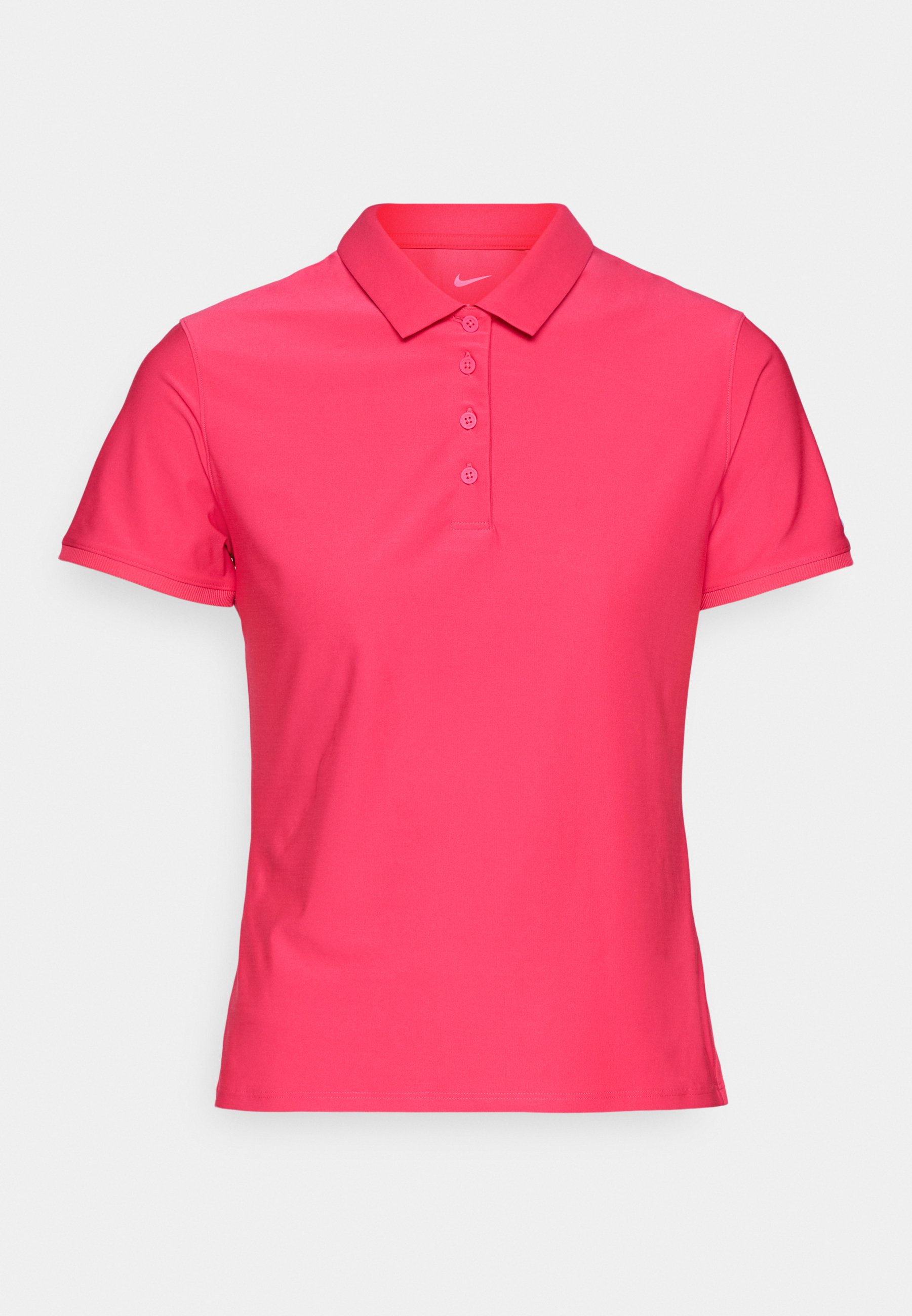 pink nike golf polo