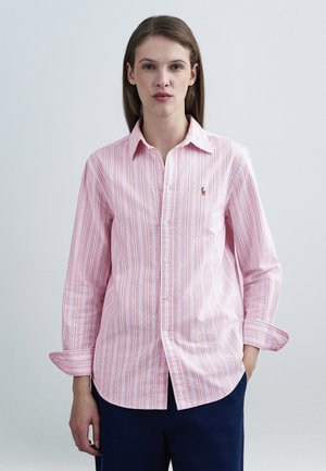 CLASSIC LONG SLEEVE BUTTON FRONT - Chemisier - pink/blue