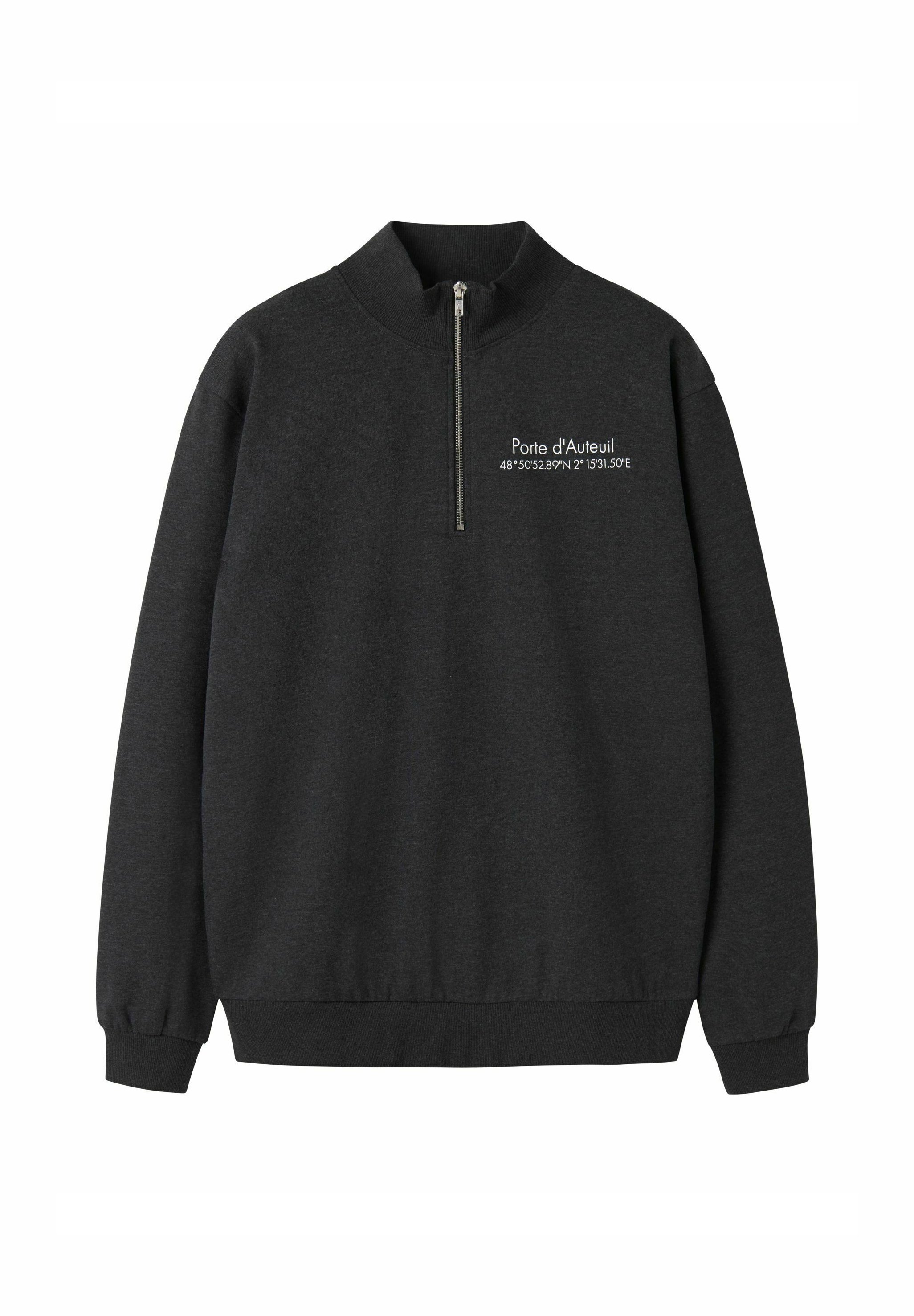 TWO SOON Sweat Half Zip - Sweatshirt - black - Zalando.co.uk