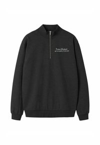 TWO SOON HALF-ZIP - Sweatshirt - black