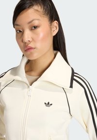 adidas Originals SLIM - Tréningová bunda - off white
