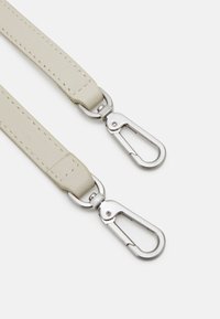 Calvin Klein DOUBLE GUSETT XBODY - Umhängetasche - ecru