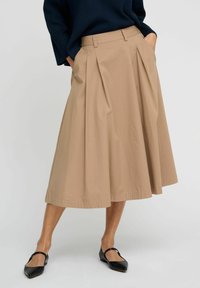 moshi moshi mind - POEM - A-line skirt - warm sand Thumbnail Image 1