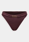 LETTERS CHEEKY BOTTOM - Bas de bikini - fudge