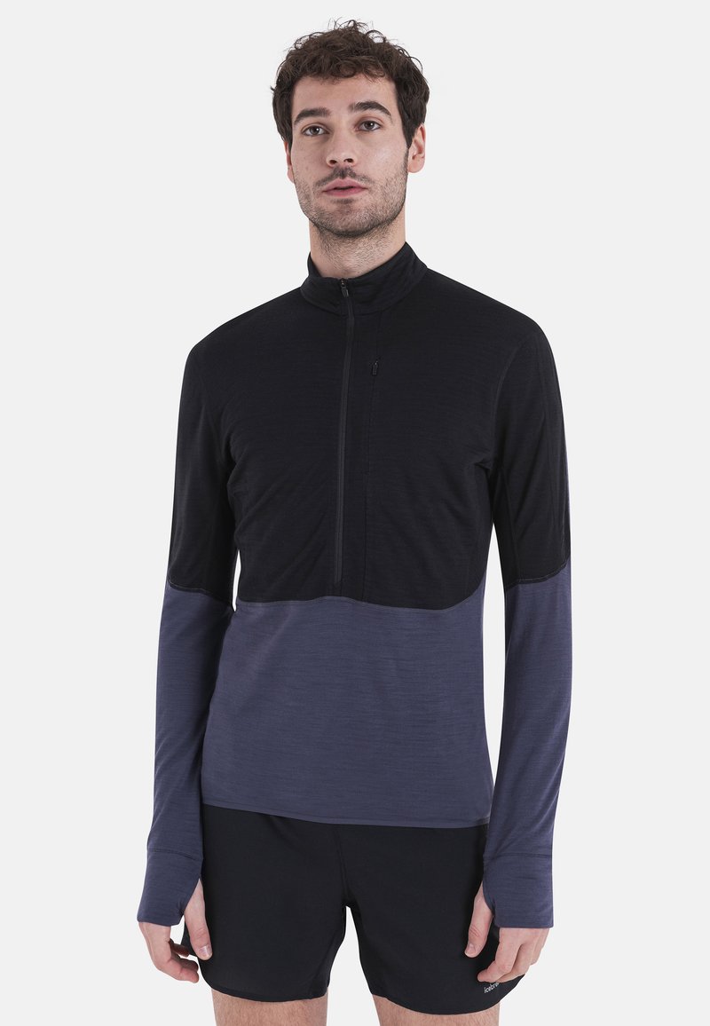 icebreaker T-Shirt sport - black graphite cb