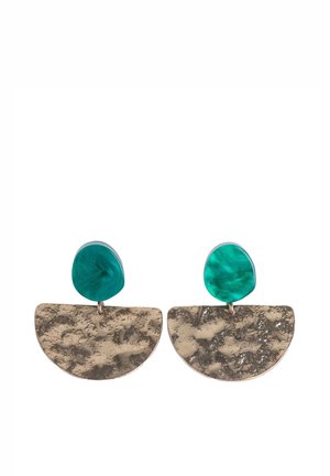 ROSENANNON  - Kõrvarõngad - green - studio green gold