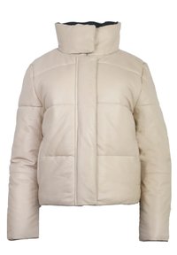 FILIA - Leren jas - beige