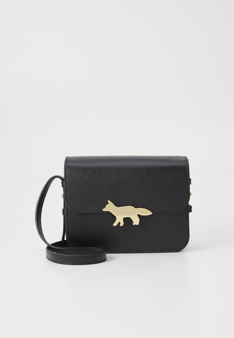 Maison Kitsuné EDIE BAG - Keresztpántos táska - black