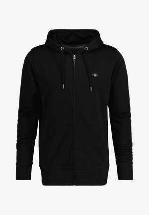 GANT, Sweat zippé - black