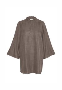 KAELLEN FRILL - Tunika - deep taupe cc