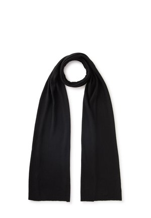 United Colors of Benetton, SCARF IN PLAIN JERSEY KNIT... - Bufanda - black