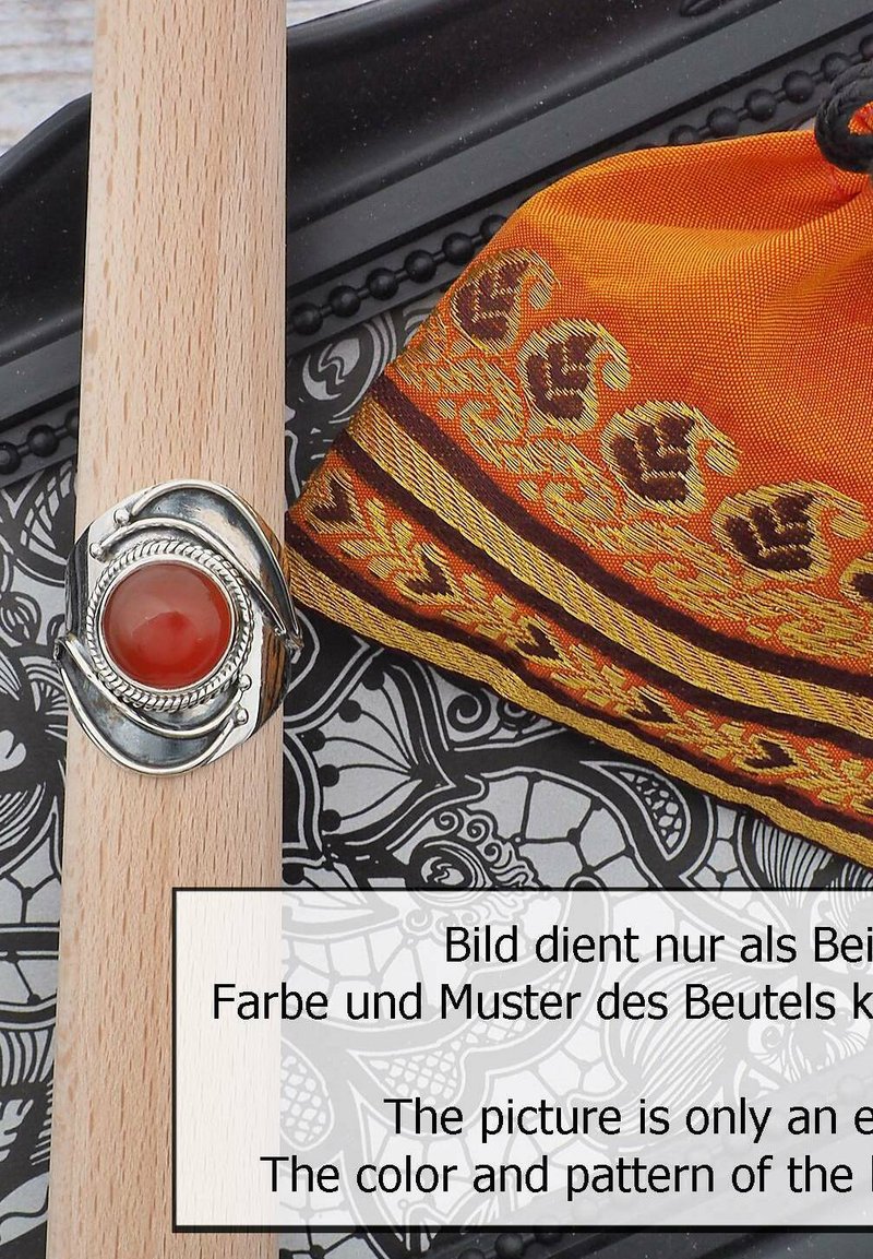 Herren Halsketten | Mantraroma MIT KARNEOL Ring orange - XX62770 Herren Halsketten | Mantraroma MIT KARNEOL Ring orange - XX62770