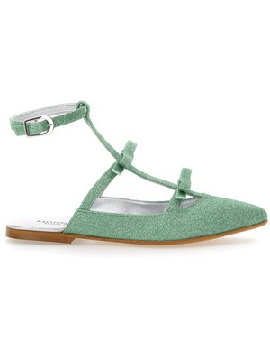 Monnalisa Μπαλαρίνες με λουράκι στον αστράγαλο - cedro