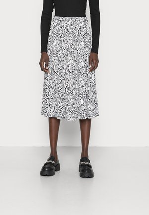 A-snit nederdel - black