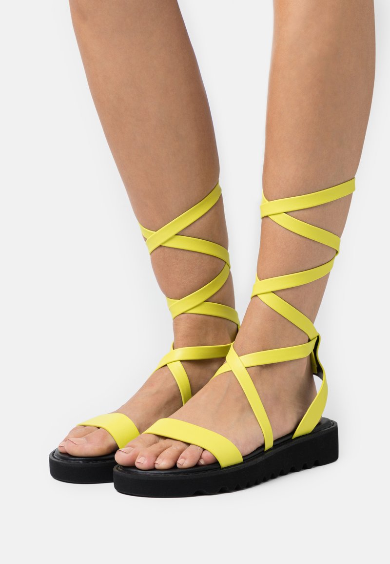 Even&Odd Sandals yellow Zalando.co.uk