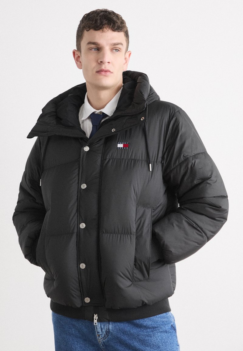 Tommy Jeans BRANDED PUFFER JACKET - Vinterjakker - black