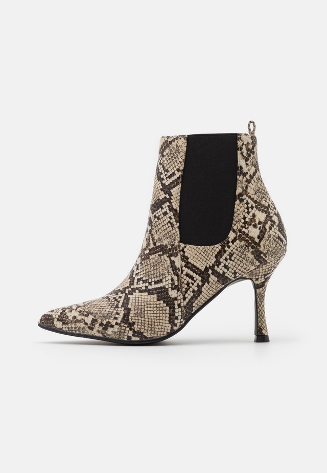 Heeled Ankle Boots beige Women's Shoe Boots ZALANDO