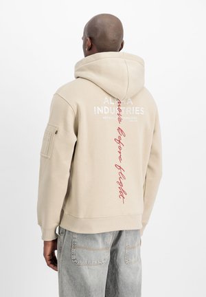 SIGNATURE - Kapuzenpullover - organic beige