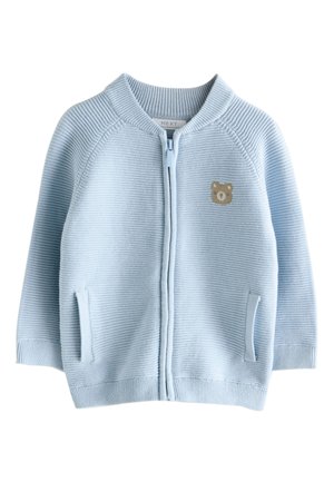 Next ZIP THROUGH STANDARD - Cardigan - light blue