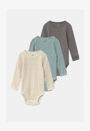3 PACK UNISEX - Body - light beige/dark dusty green/light dusty aqua