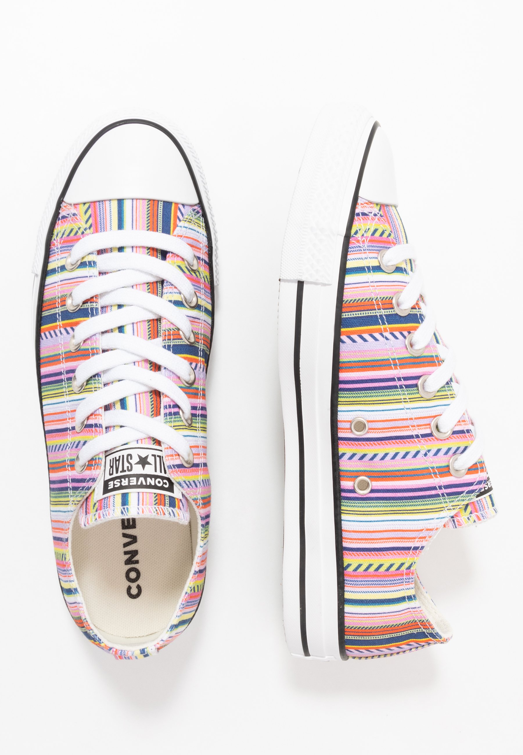 Converse CHUCK TAYLOR ALL STAR - Høye joggesko - white/multicolor/black Converse CHUCK TAYLOR ALL STAR - Høye joggesko - white/multicolor/black