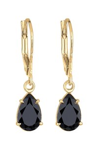 GLASS CRYSTAL  - Náušnice - black