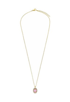 VINTAGE - Necklace - pink and gold coloured